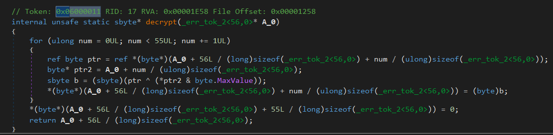 c# decrypt function
